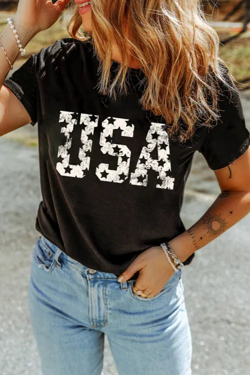 Red, White & True Tee