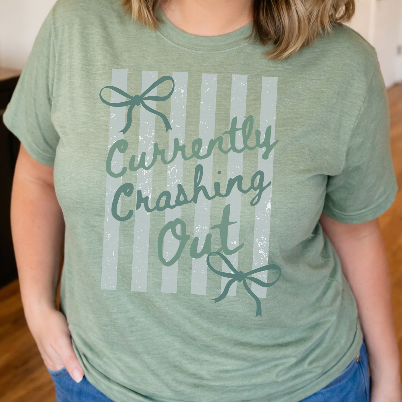 Currently Crashing Out Tee