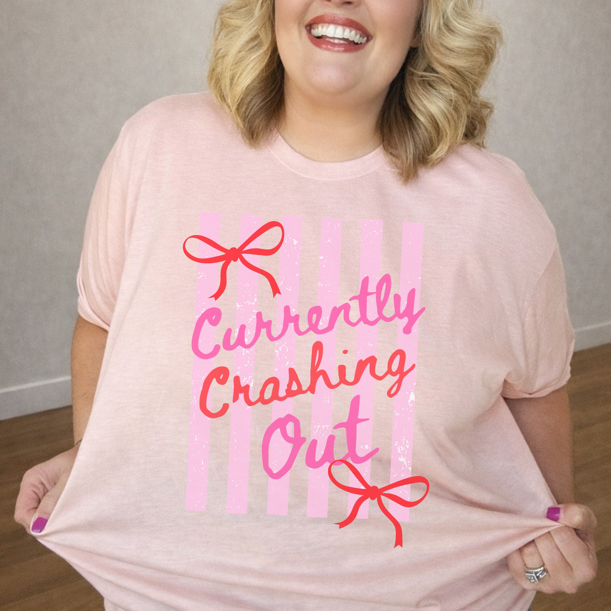 Currently Crashing Out Tee