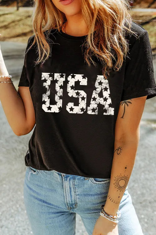 Red, White & True Tee