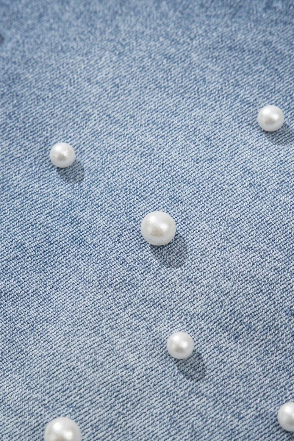 Tidal Treasure Denim Shorts
