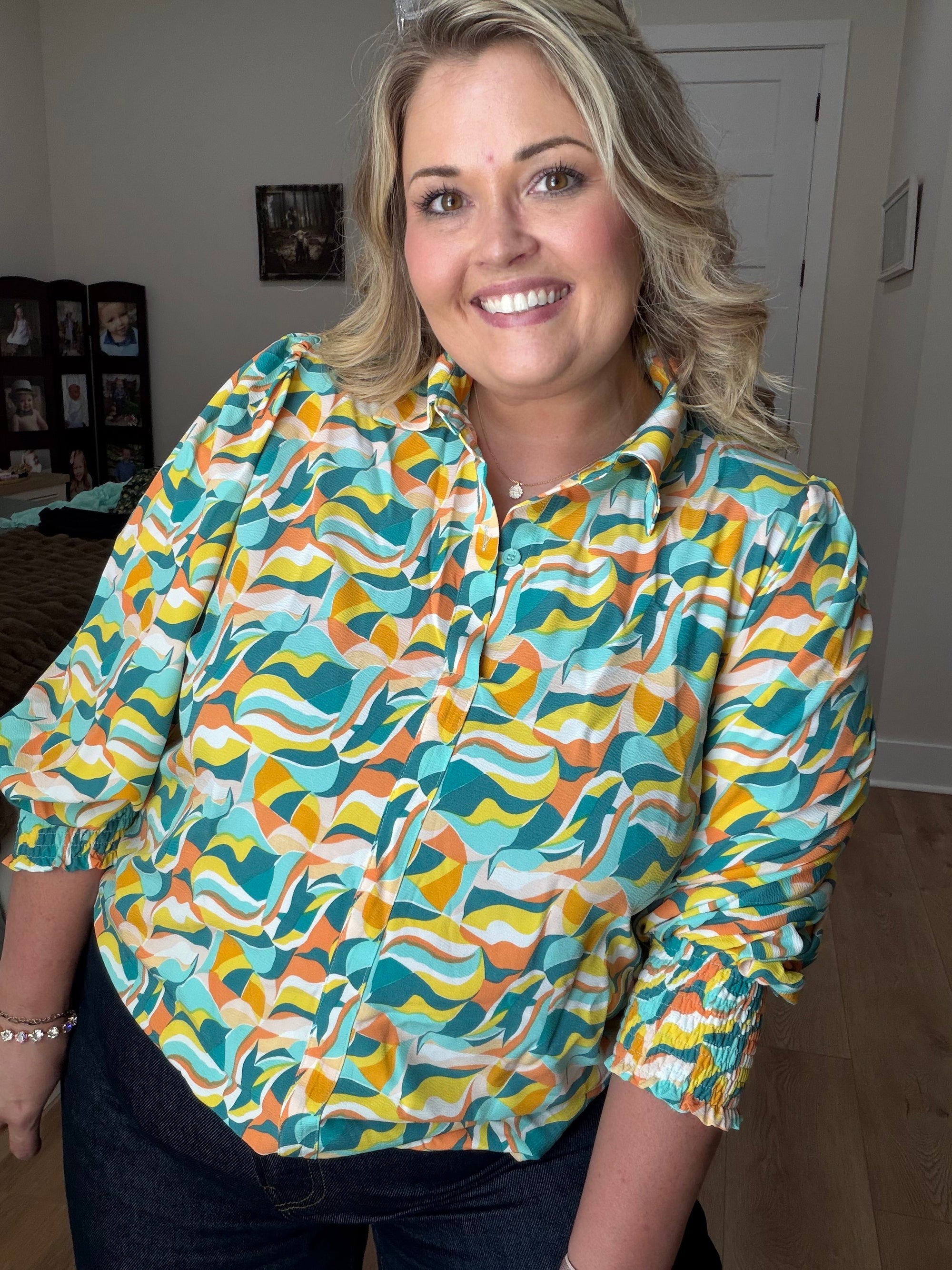 Here Comes the Sun Blouse