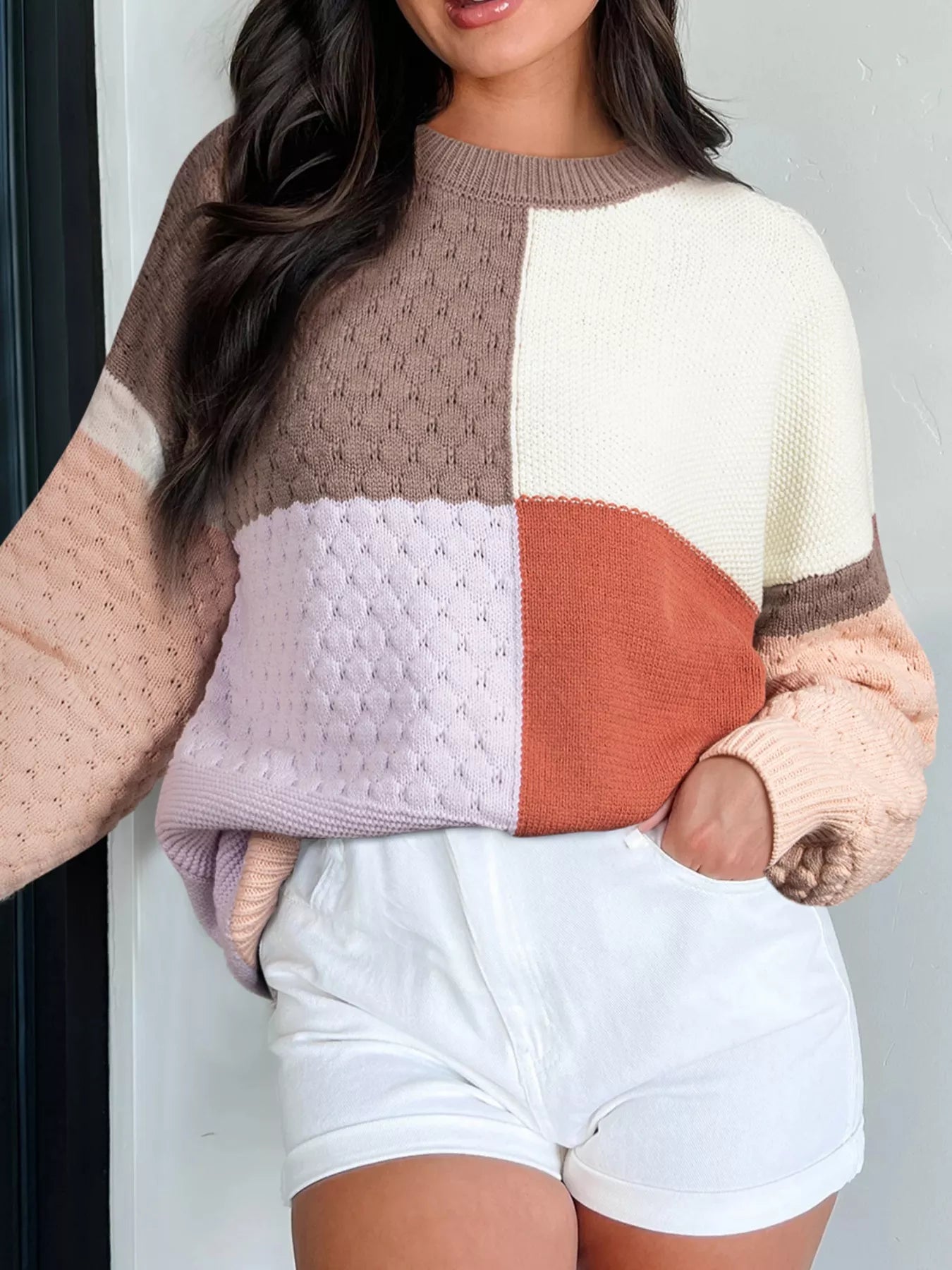 Blush Moment Knit Sweater