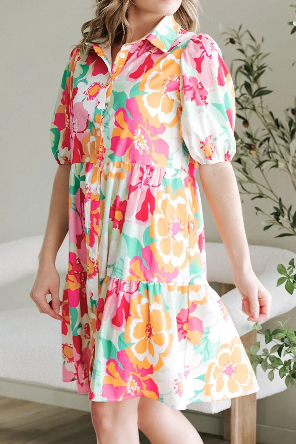 Last Minute Plans Babydoll Dress