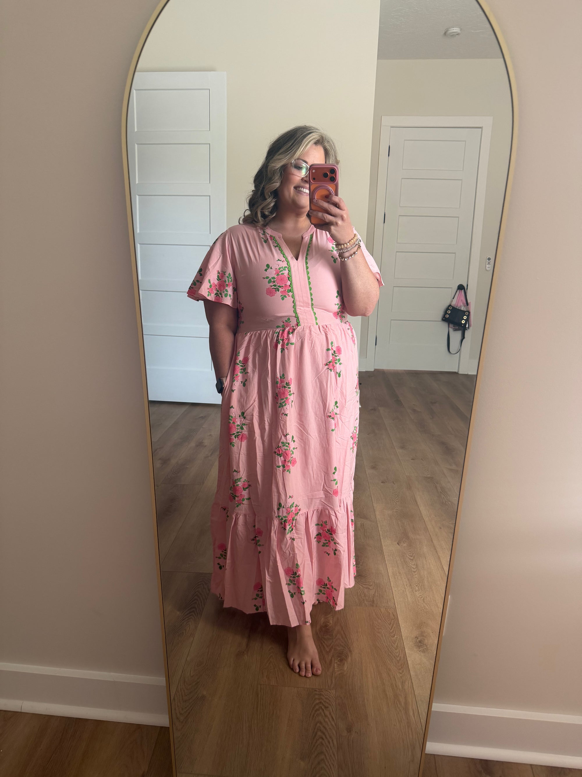 Flutter Floral Dress