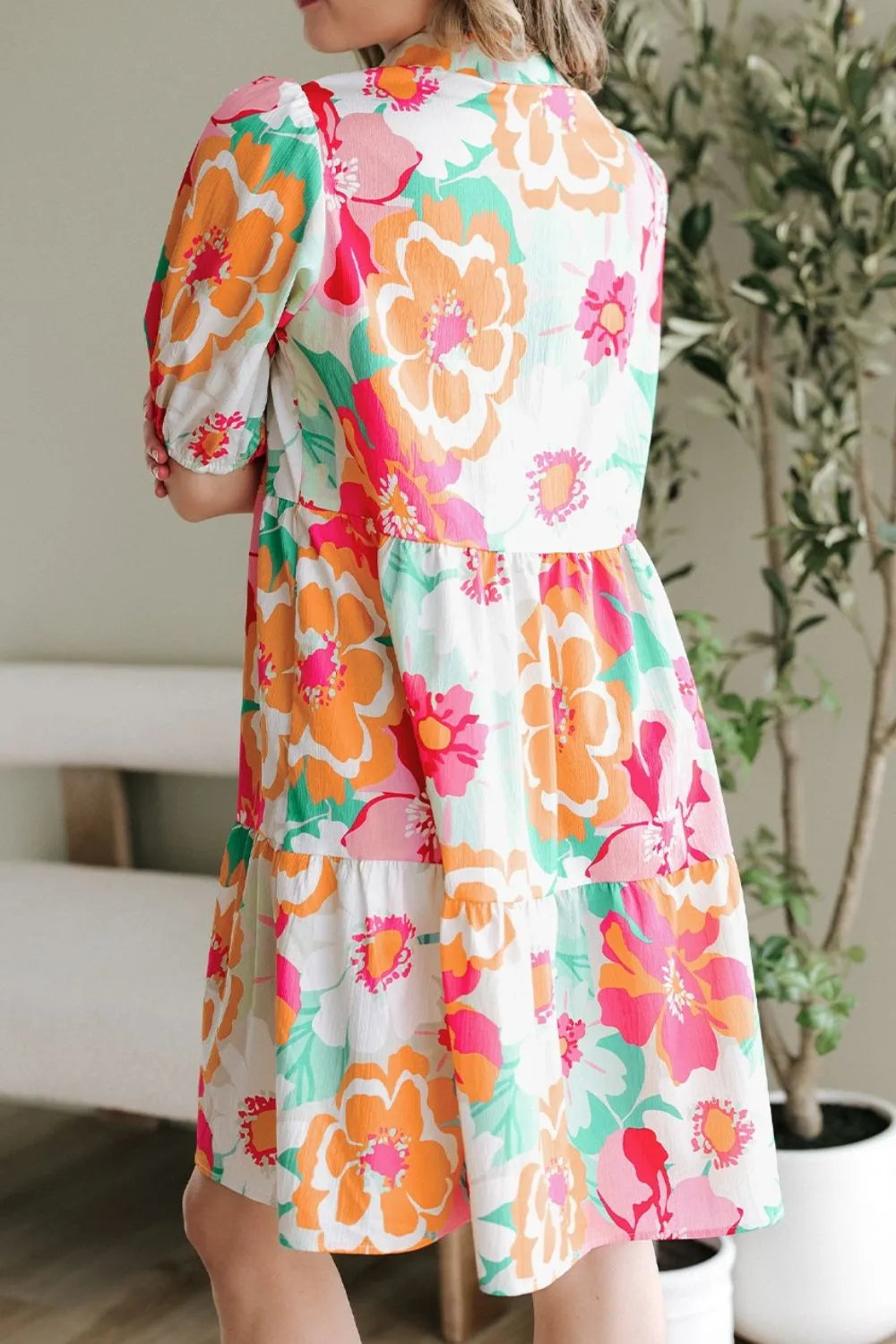 Last Minute Plans Babydoll Dress
