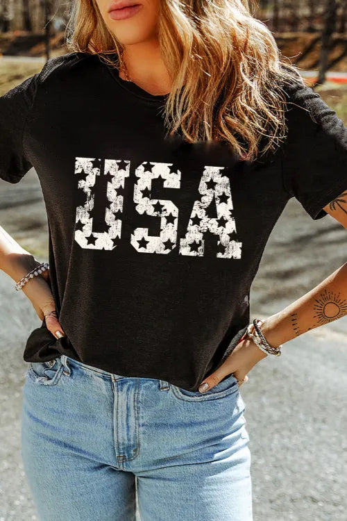 Red, White & True Tee